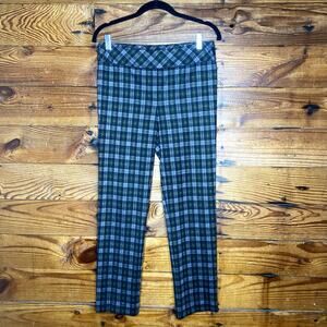 Erica Taylor plaid Skinny Leg pants Medium